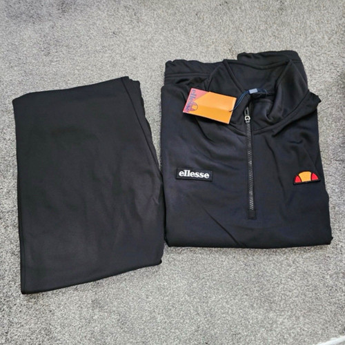 Ellesse men black - black, 2-piece