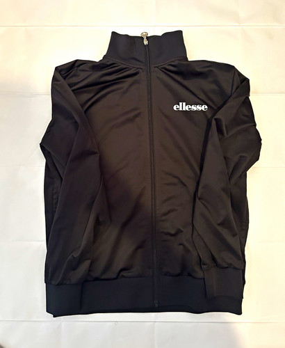 Ellesse men black full zip - black,
