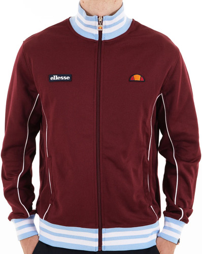 Ellesse milan track - top, claret
