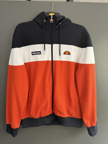 Ellesse hooded tracksuit top - ellesse,