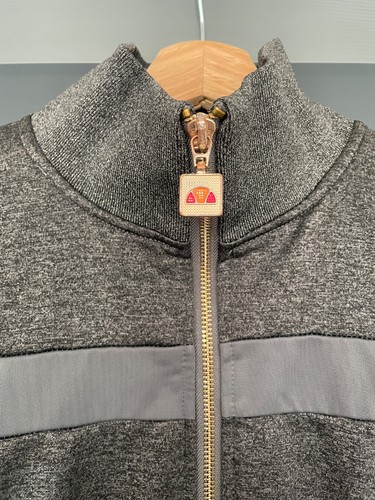 Ellesse grey tracksuit top - grey,