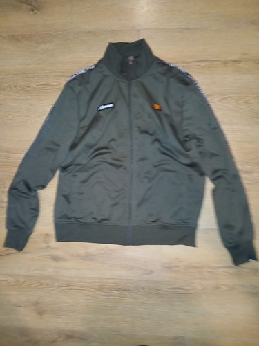 Ellesse men khaki zip up - men's, zip-up